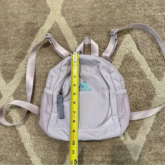 NWOT Adidas Linear 3 Mini Backpack Light Purple / Lilac - Picture 11 of 12